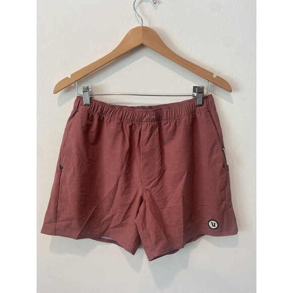 Vuori Shorts Vuori Kore Shorts 6 Mens Reddish Unlined Swim Trunks